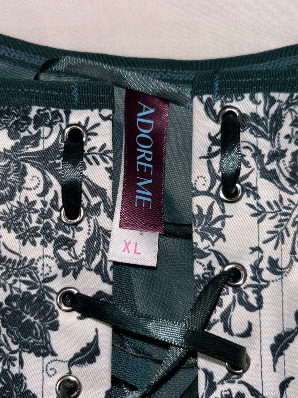 Adore Me Floral Corset Top - Picture 4 of 5